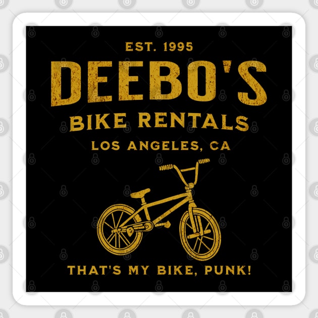 Deebo's Bike Rentals Sticker by UrbanLifeApparel